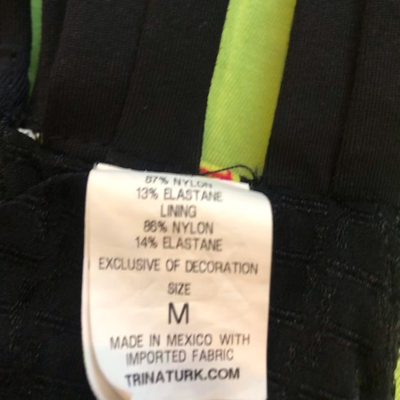 Trina Turk Recreation Sports Bra with ladder Back - Picture 7 of 7